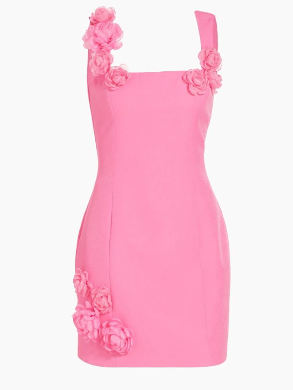 ELLIATT Trompe Rosette Mini Dress Pink S